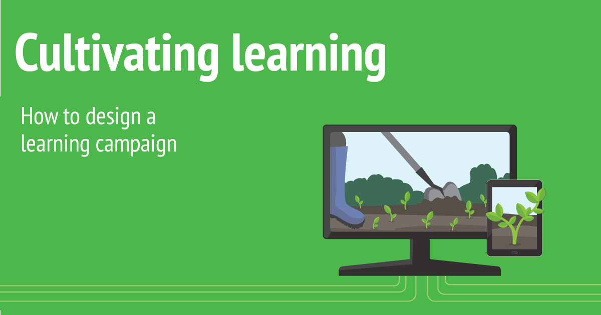 how design a learning campaign